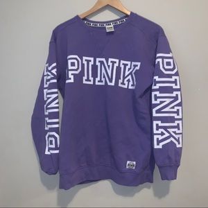 Oversized purple sweatshirt from vs pink